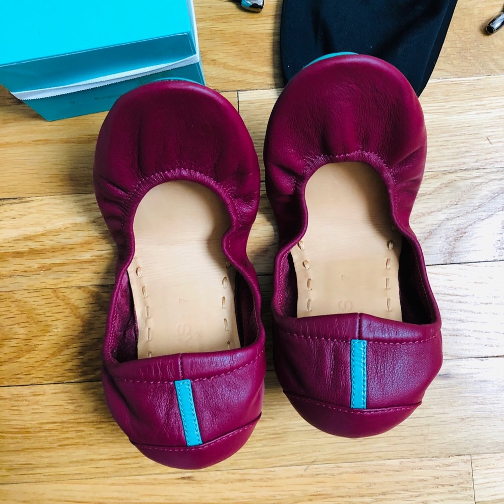 Tieks leather flats 7